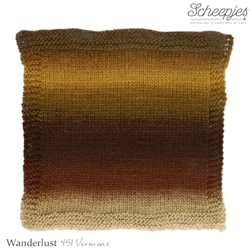Scheepjes Wanderlust 451 Vermont Garn 100g Acryl