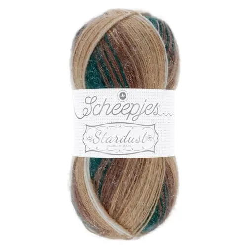 Scheepjes Stardust 663 Gemini Garn 100g Blau Glitzer