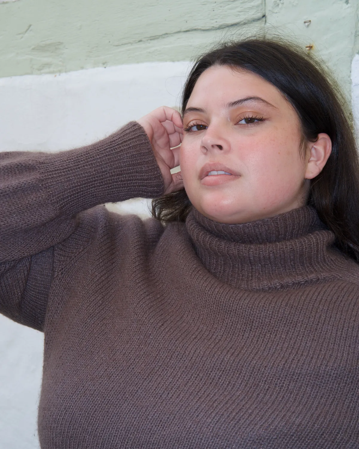 Knitting for Olive Karl Johan Sweater Anleitung Deutsch Rollkragen