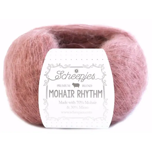 Scheepjes Mohair Rhythm 673 Foxtrot Mohairgarn 25g flauschig