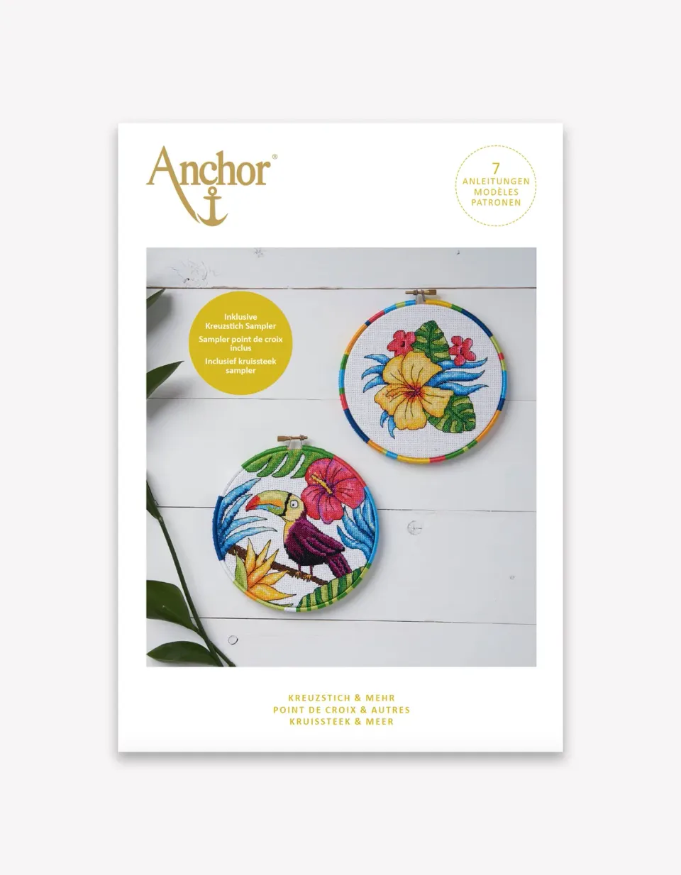 Anchor Sticktwist Kreuzstich Anleitungsheft