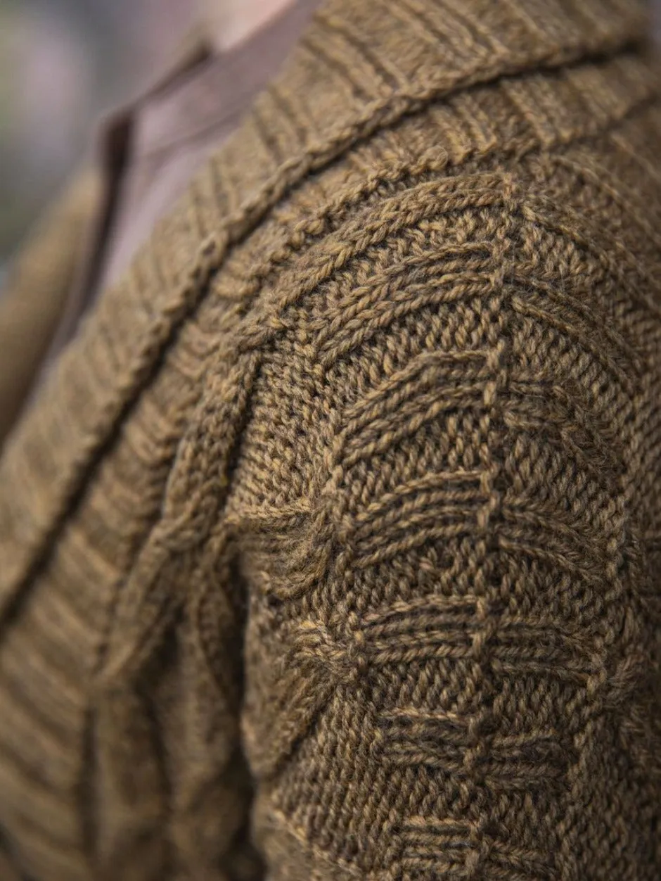 John Arbon Loue Cardigan Strickkit Gerste Größe 1-2
