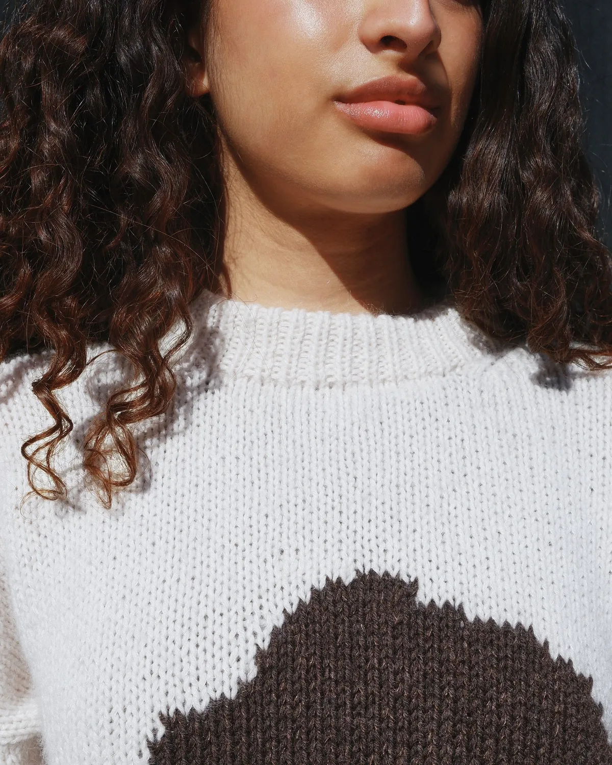 Knitting for Olive Cow Sweater Adult Strickanleitung Kuhmuster