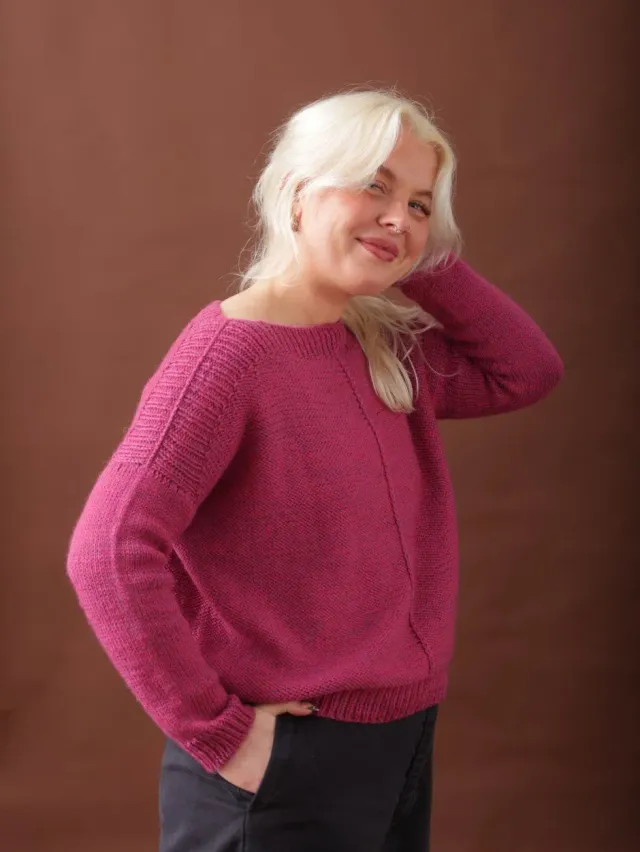 John Arbon Weekender Strickset Pretty in Pink Gr 2-3 Worsted