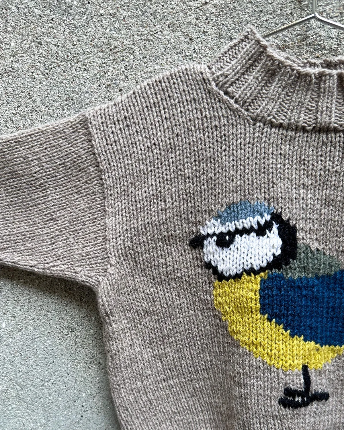 Knitting for Olive Bird Sweater Strickanleitung Kinder 1-6 J