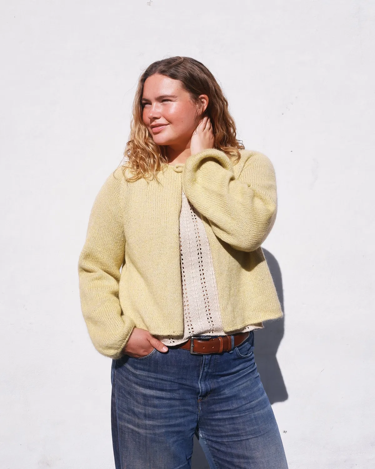 Knitting for Olive Audrey Cardigan Strickanleitung Damen