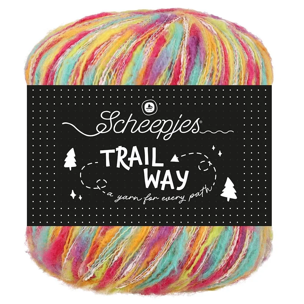 Scheepjes Trailway 004 Breeze Häkelgarn 50g blau