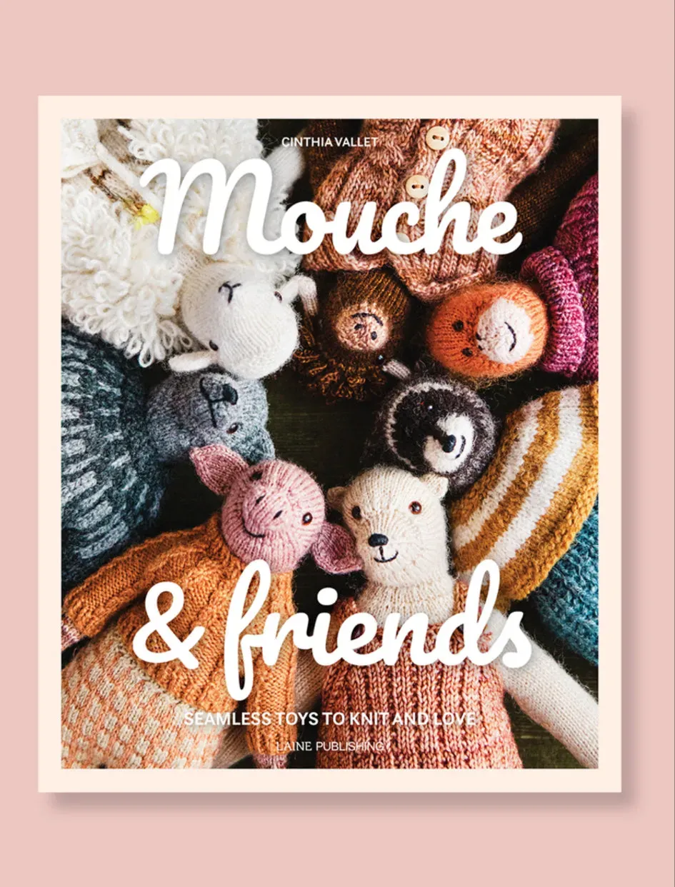 John Arbon Mouche and Friends Cinthia Vallet Strickbuch Tiere 12 Anleitungen