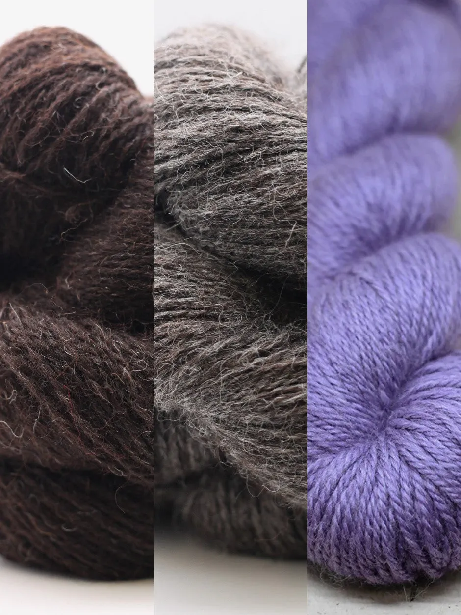 John Arbon Boyd Hat Strickset DK mit Bommel