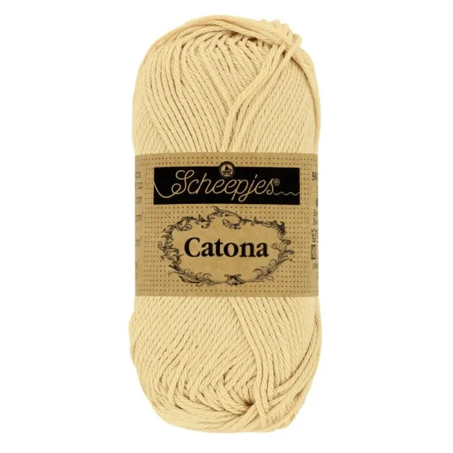 Scheepjes Catona 403 Lemonade Baumwollgarn 50g gelb