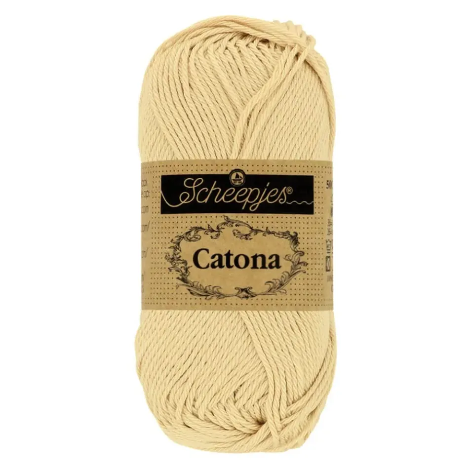 Scheepjes Catona 403 Lemonade Baumwollgarn 50g gelb