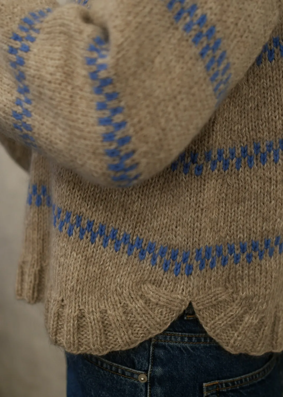 Knitting for Olive Lindgren Sweater Strickanleitung Deutsch Damen