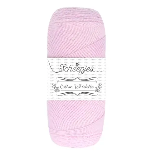 Scheepjes Cotton Whirlette 814 Bobbel Cotton Candy Rosa 100g