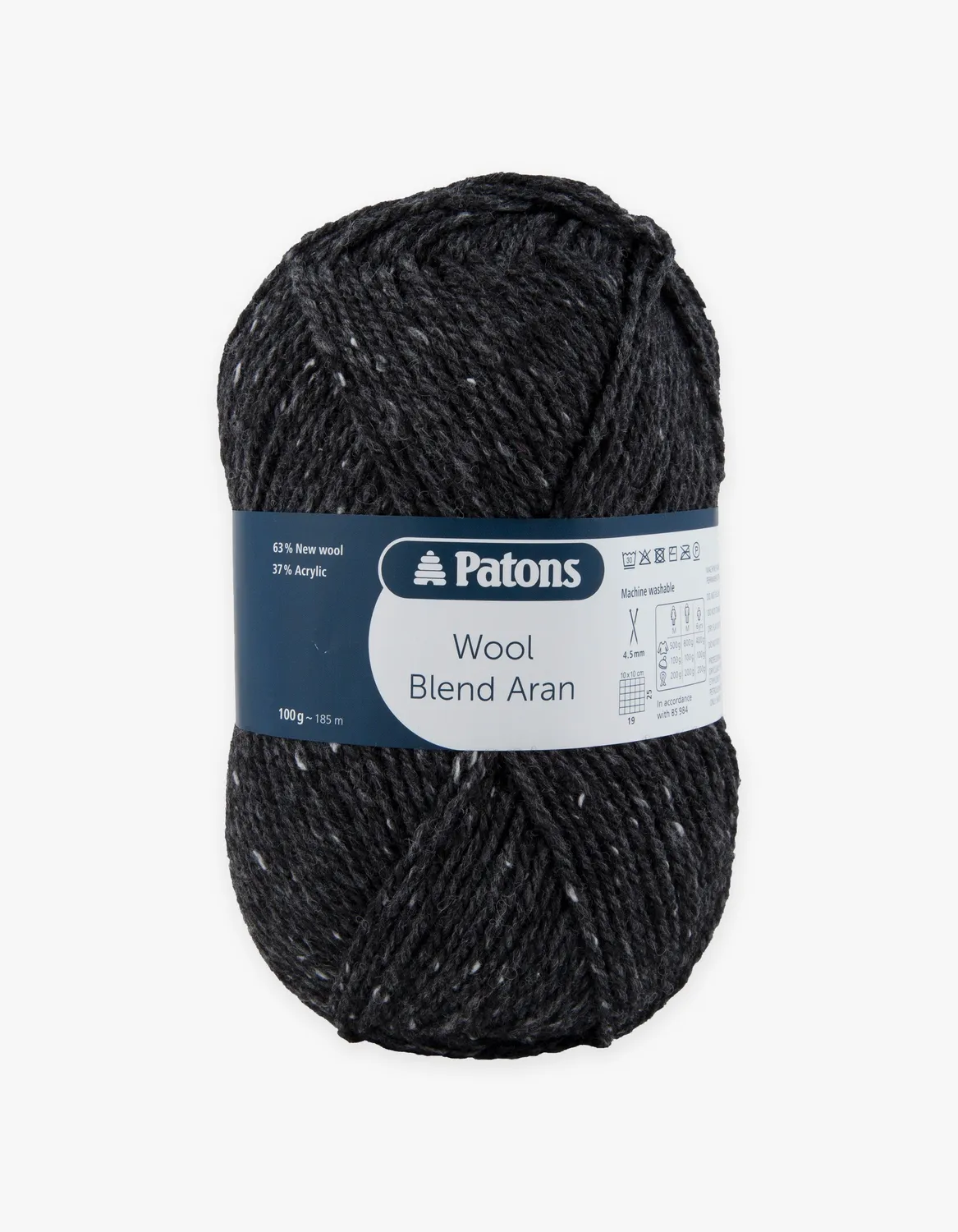 Patons Wool Blend Aran Wolle 100g 185m Tweed
