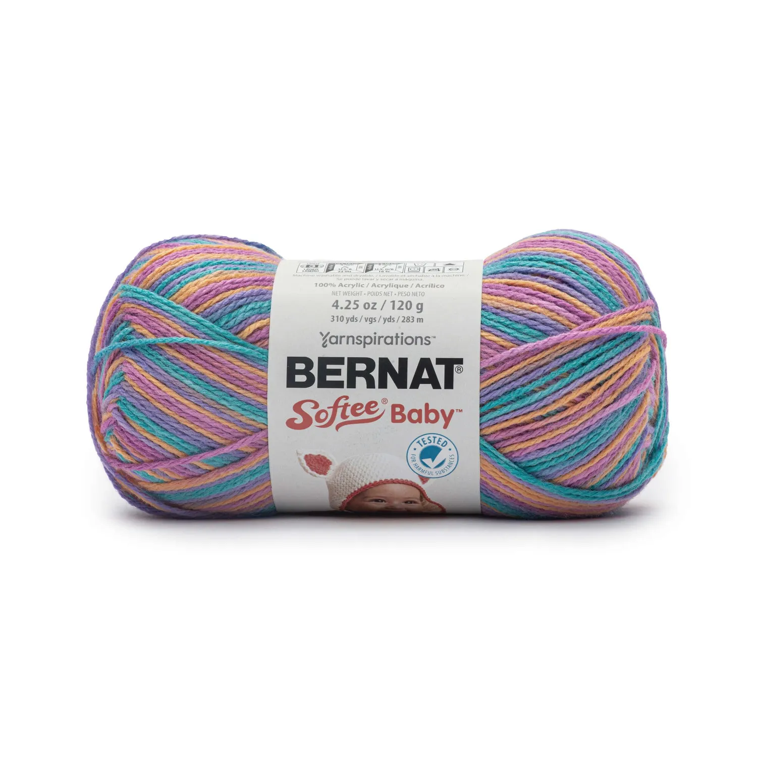 Bernat Softee Baby Variegates Babywolle zarte Ombréfarben