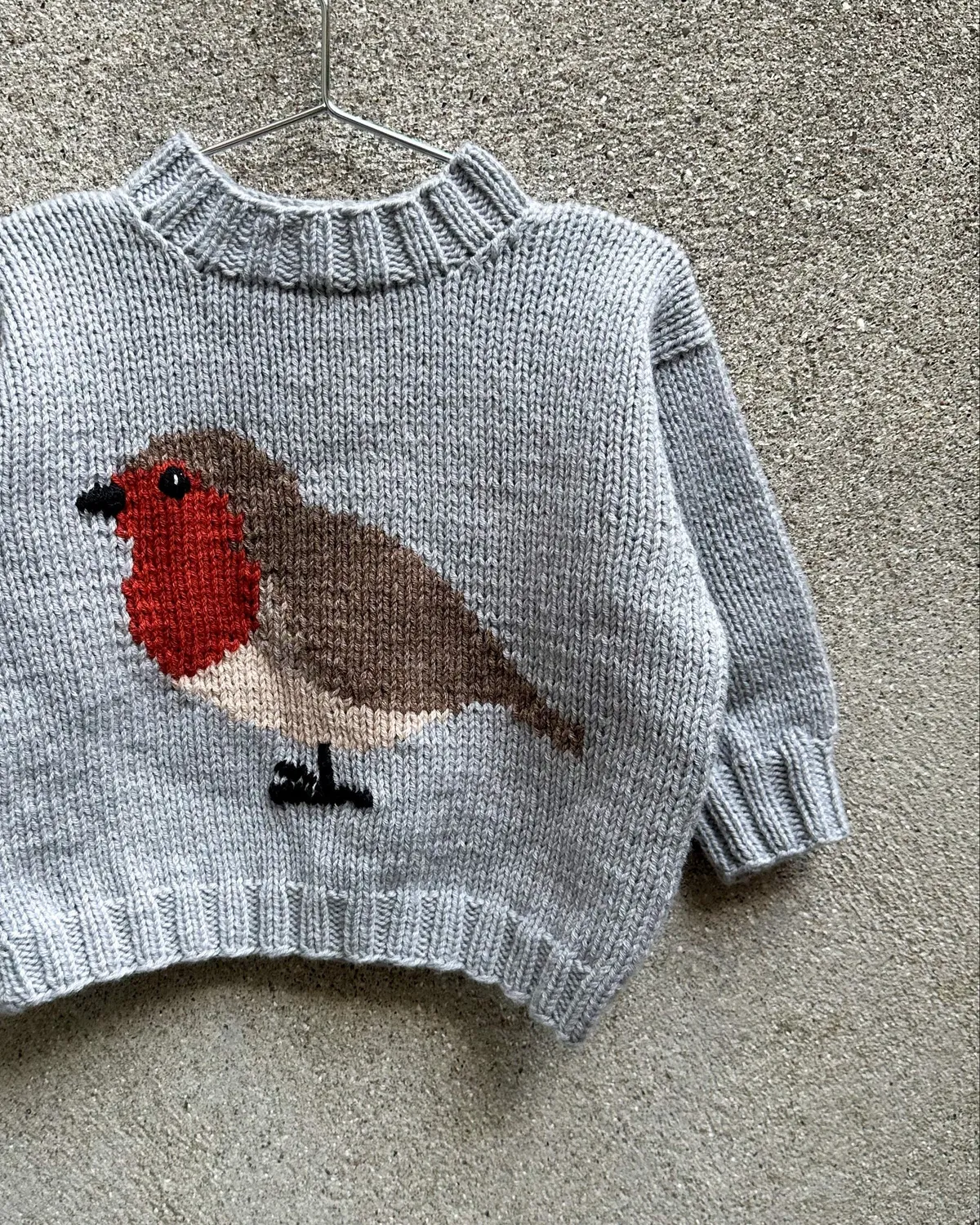Knitting for Olive Bird Sweater Strickanleitung Kinder 1-6 J