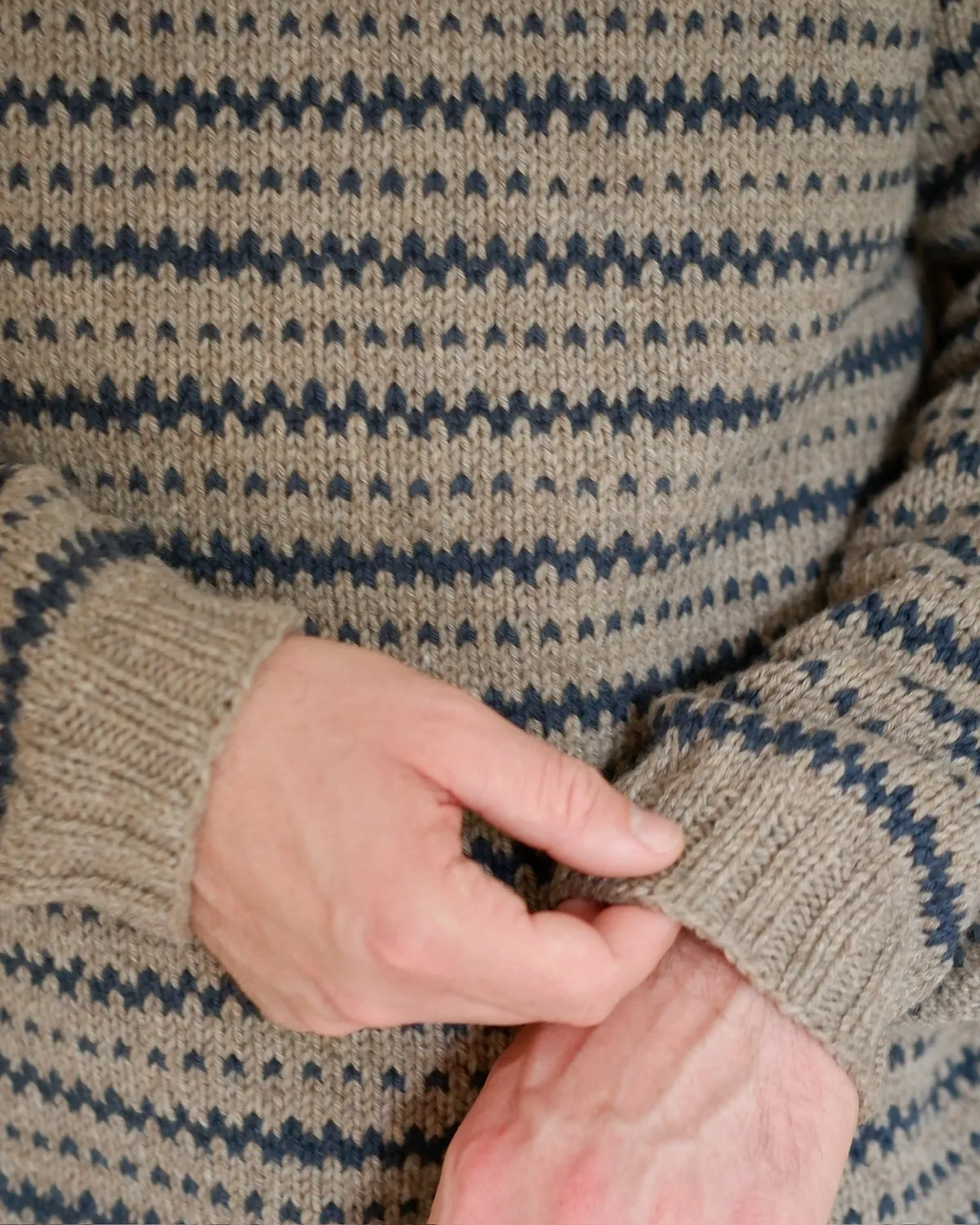 Knitting for Olive Katholt Sweater Man Anleitung Deutsch
