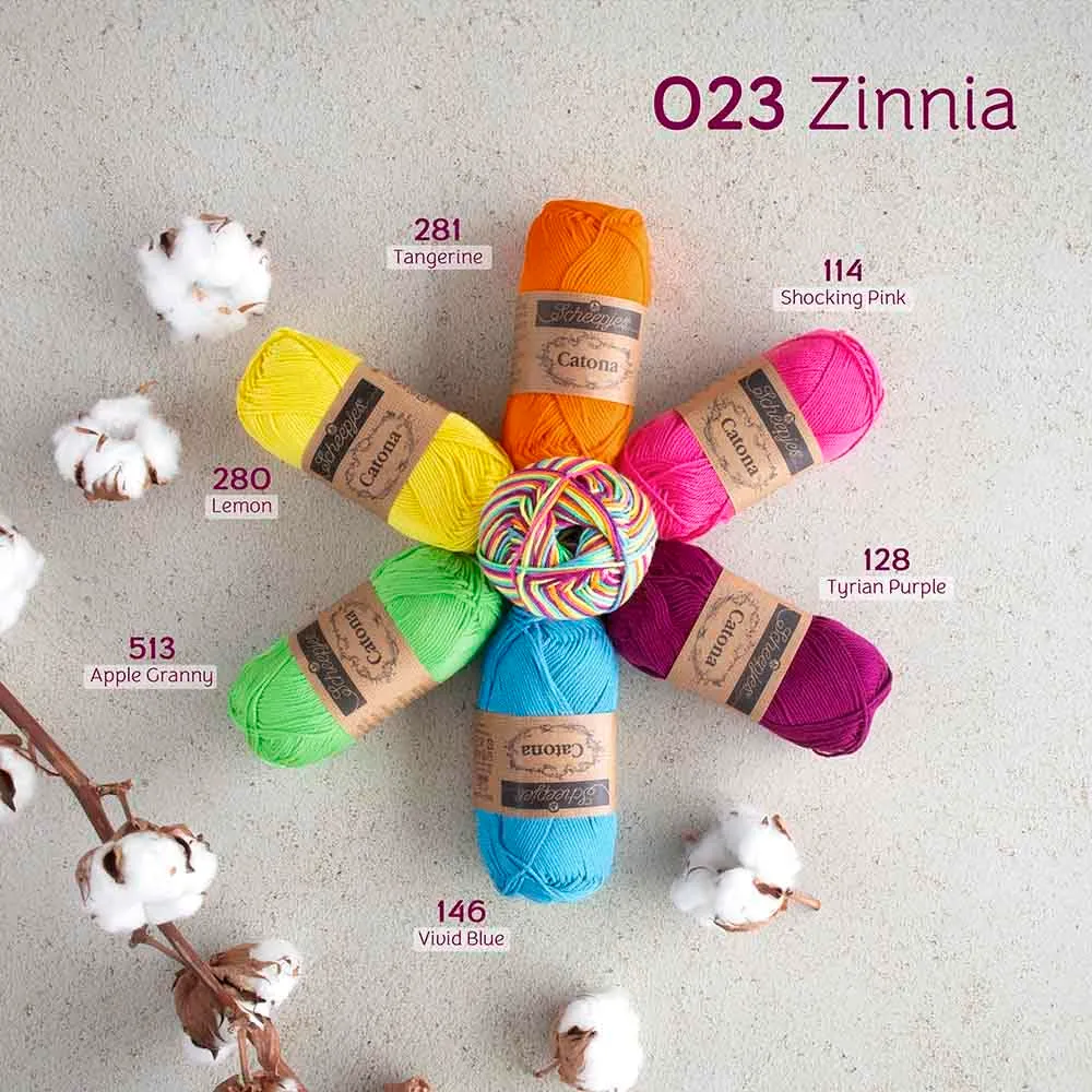 Scheepjes Catona Chroma 023 Häkelgarn Zinnia 50g