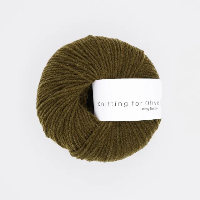 Knitting for Olive Heavy Merino Wolle Olive Brown braun