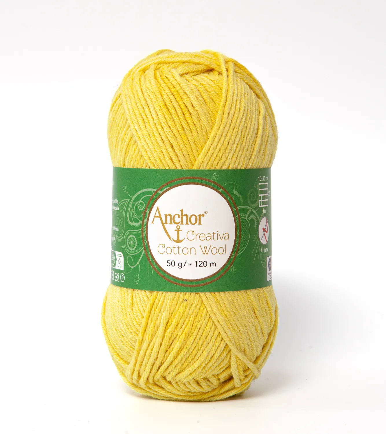 Anchor Creativa Cotton Wool Strickgarn 70% Baumwolle