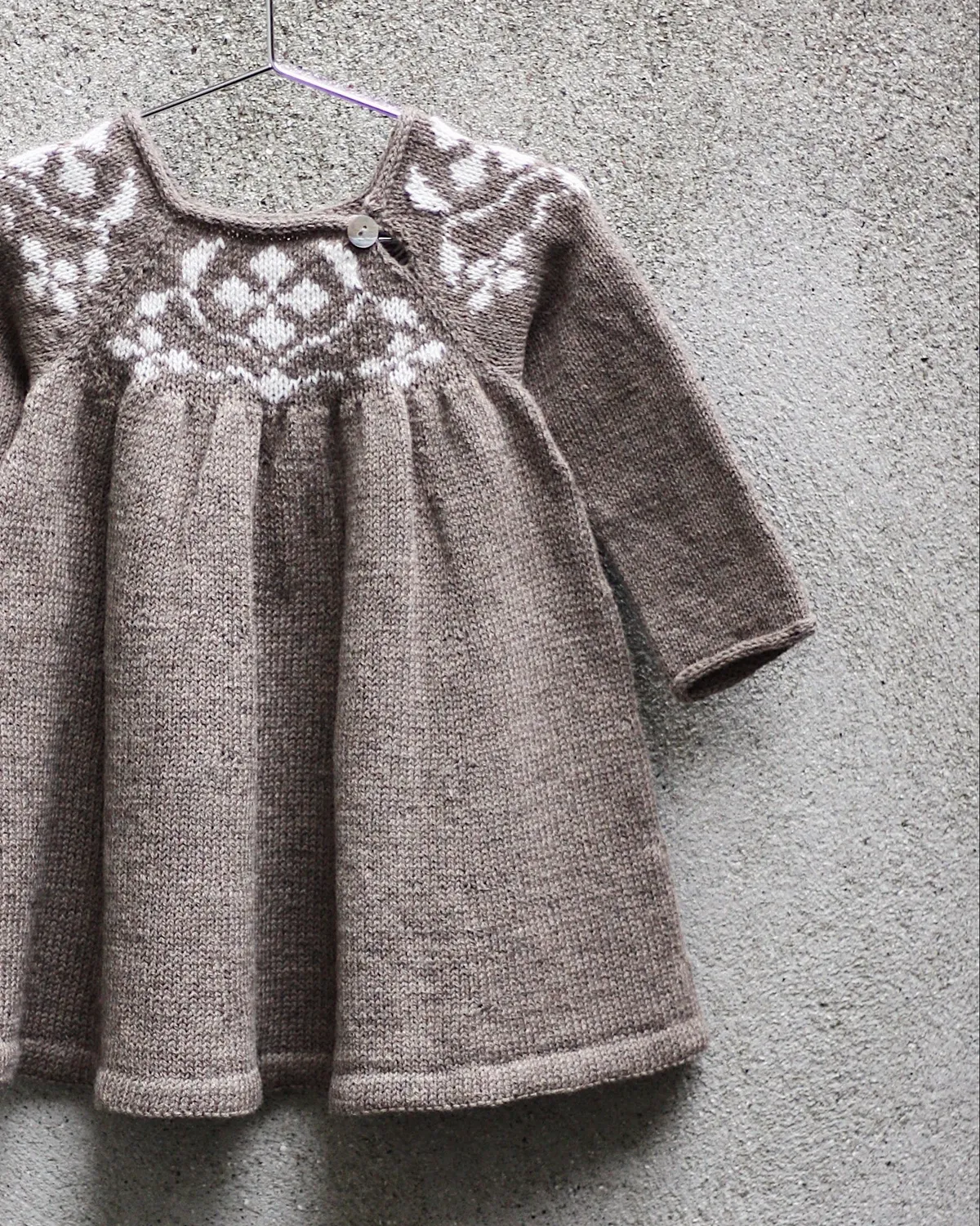 Knitting for Olive Cornelia Dress Strickanleitung deutsch Kleid