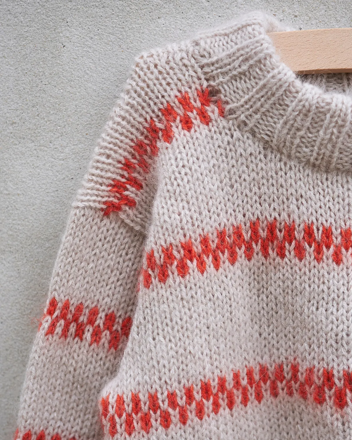 Knitting for Olive Lindgren Sweater Kids Anleitung Streifen