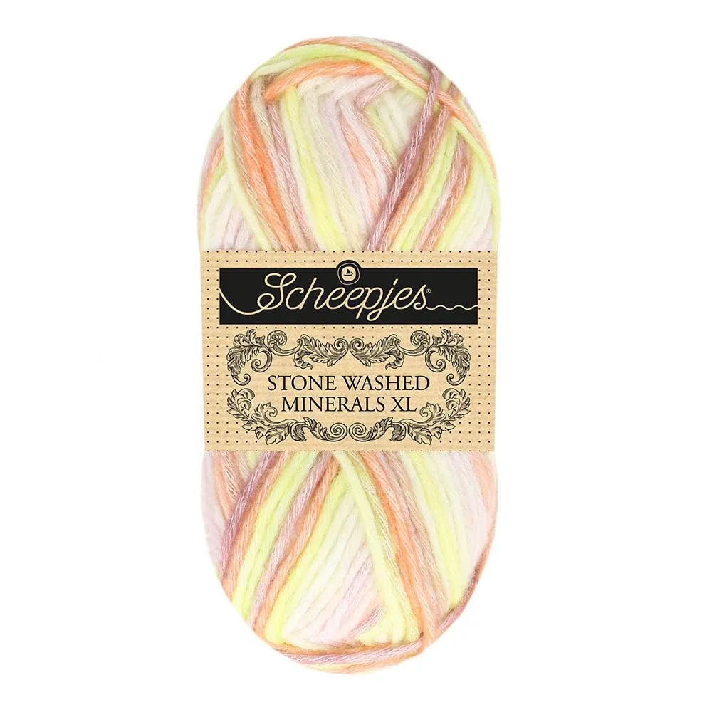 Scheepjes Stone Washed XL Minerals 908 Rhodo Garn 50g Aran