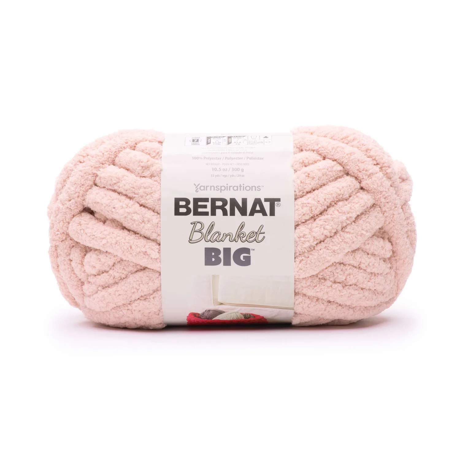 Bernat Blanket Big Garn 300g Jumbo einfarbig