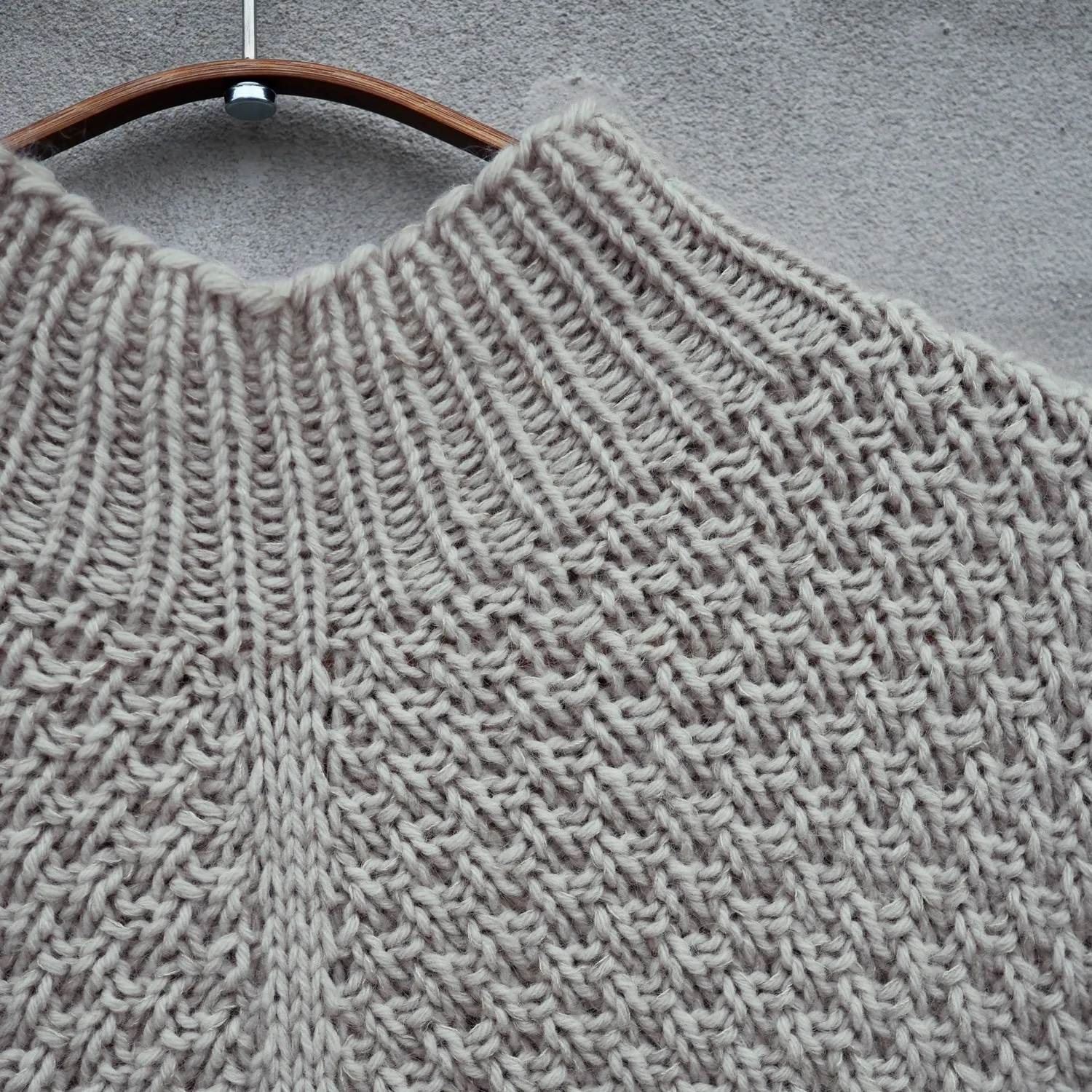 Knitting for Olive Elvira Poncho Strickanleitung Struktur