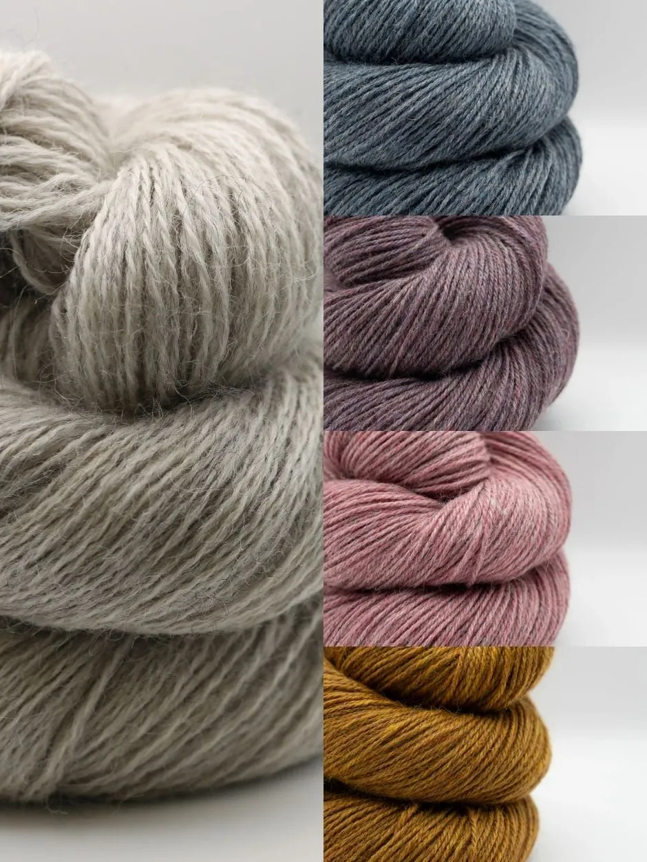 John Arbon Marcela Strickkit Handschuhe Colorwork Set