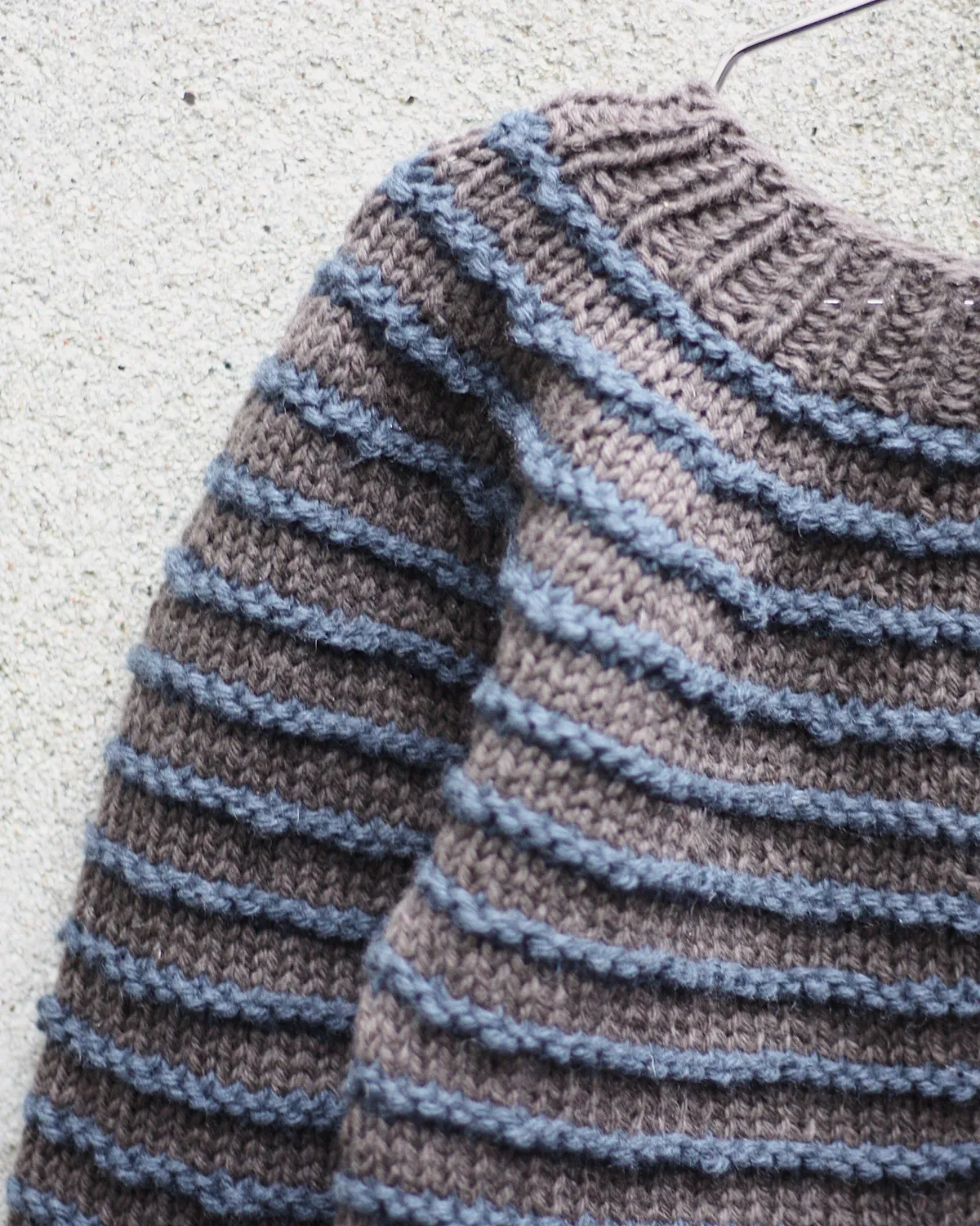Knitting for Olive Rail Sweater Strickanleitung deutsch Kinder