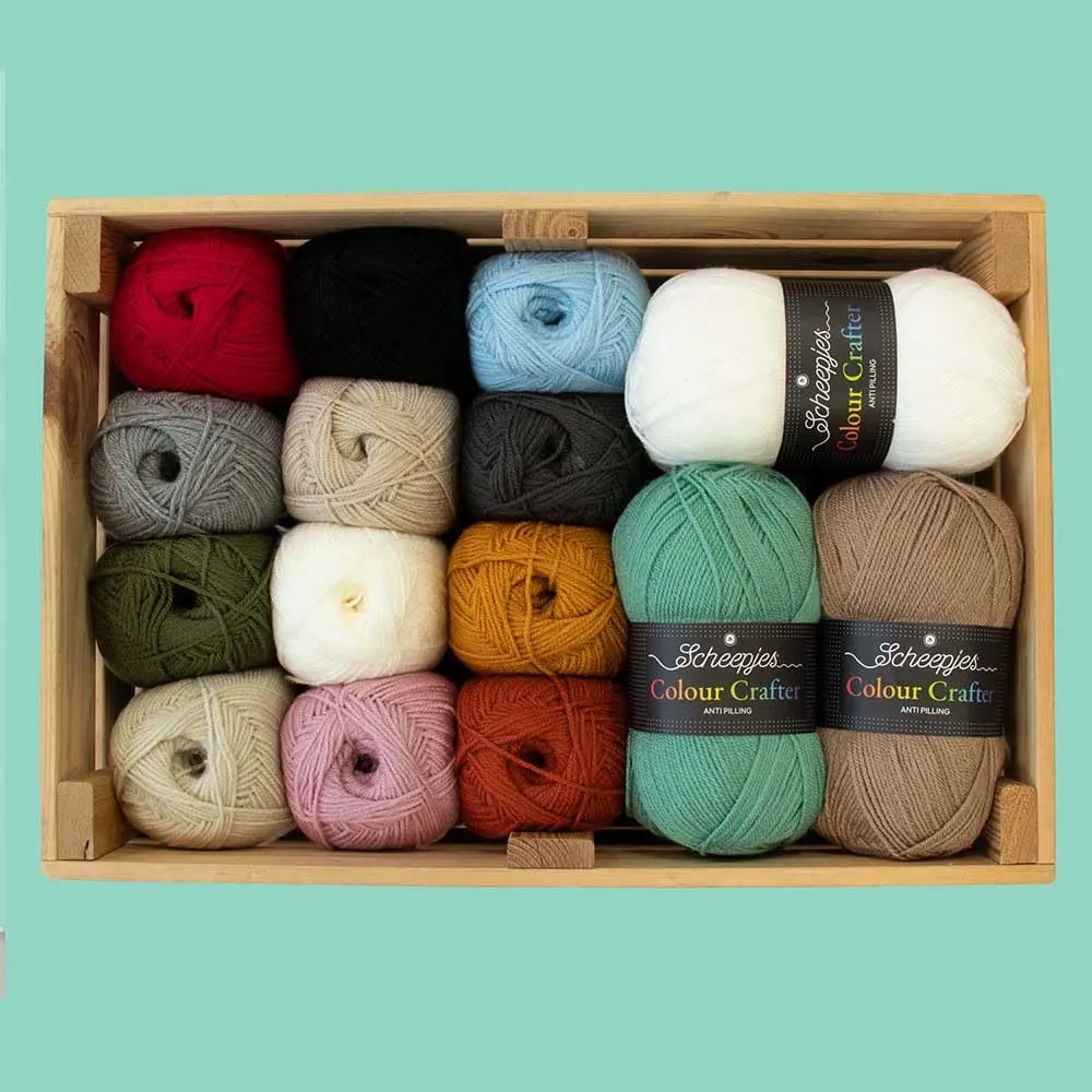 Scheepjes Colour Crafter Arnhem Acrylgarn 2x150g Pack