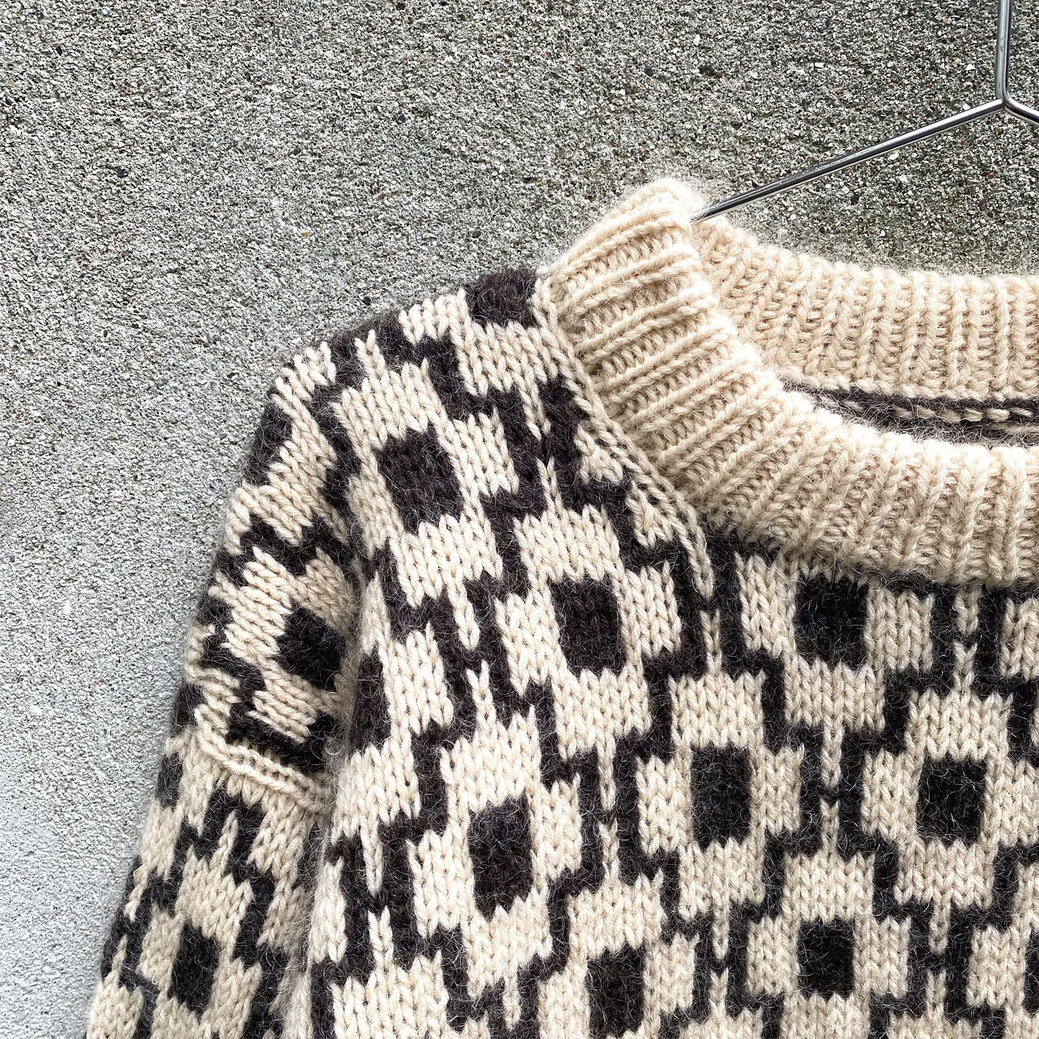 Knitting for Olive Mosaic Sweater Strickanleitung Fair Isle