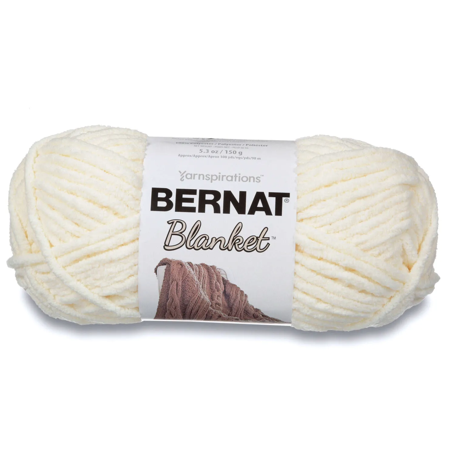 Bernat Blanket Wolle 150g Chenillegarn für Deko
