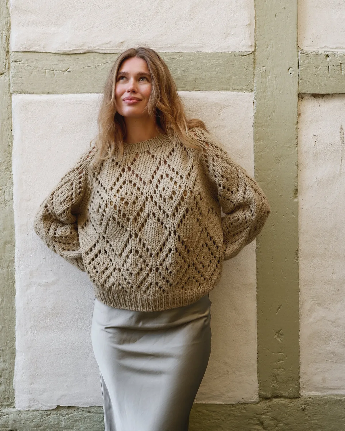 Knitting for Olive Clotilde Sweater Anleitung XS-5XL