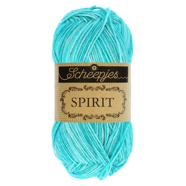 Scheepjes Spirit 306 Blue Jay Häkelgarn 50g Blau