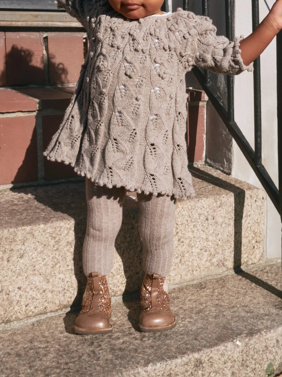 Knitting for Olive Snowberry Dress Strickanleitung Deutsch Lochmuster