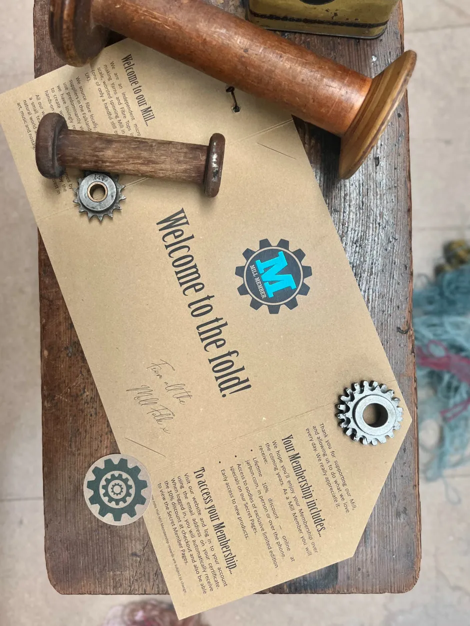John Arbon Mill Membership Mitgliedschaft für mich