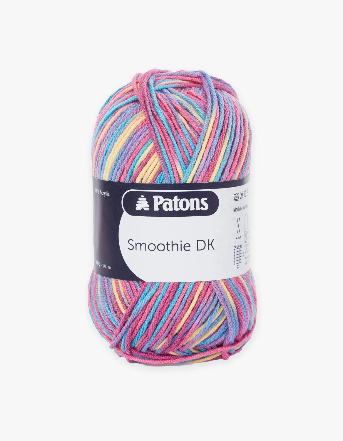 Patons Smoothie DK Wolle 100g 200m Multicolor Acryl