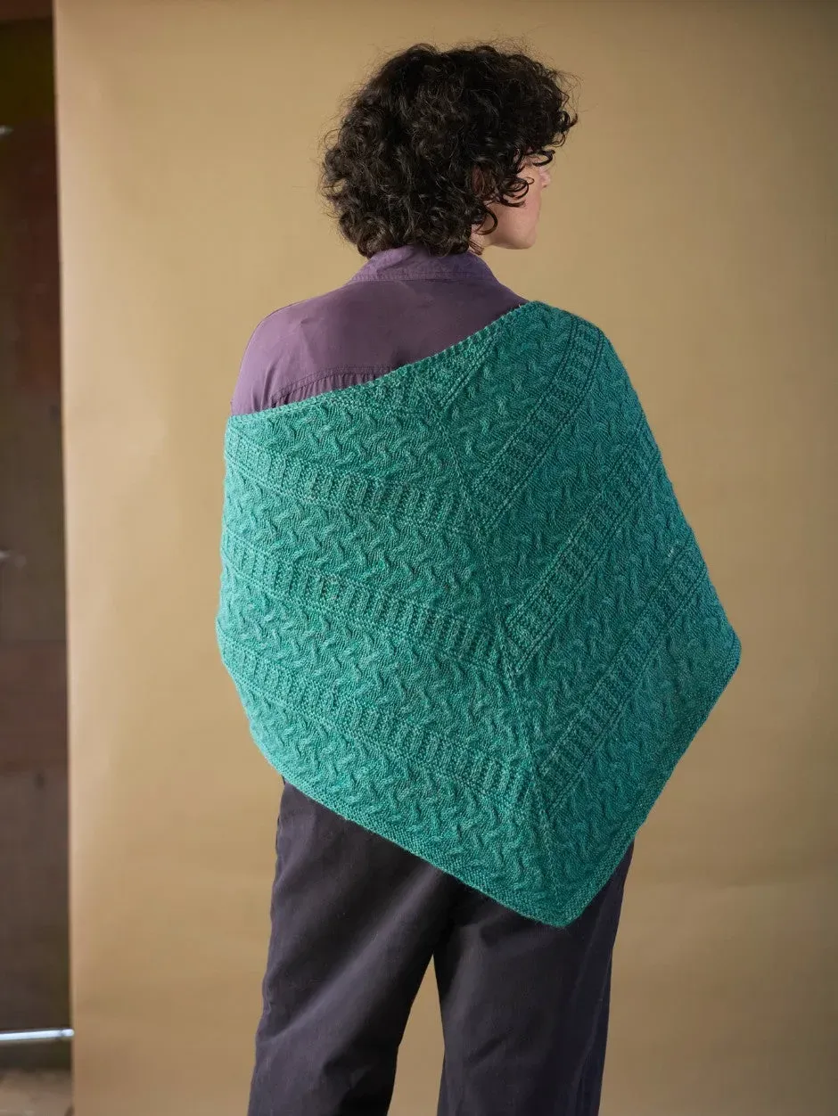 John Arbon Seafarer Dunas Shawl Strickkit Siren Tuch