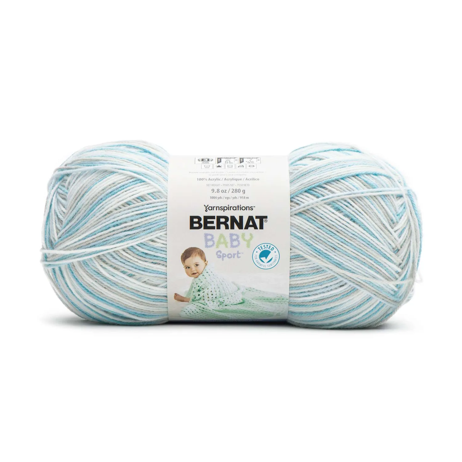 Bernat Baby Sport Ombre Verlaufswolle Verlauf