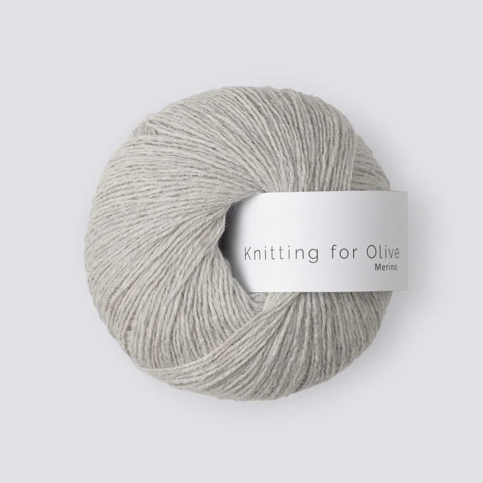 Knitting for Olive Merino Wolle Pearl Gray 50g