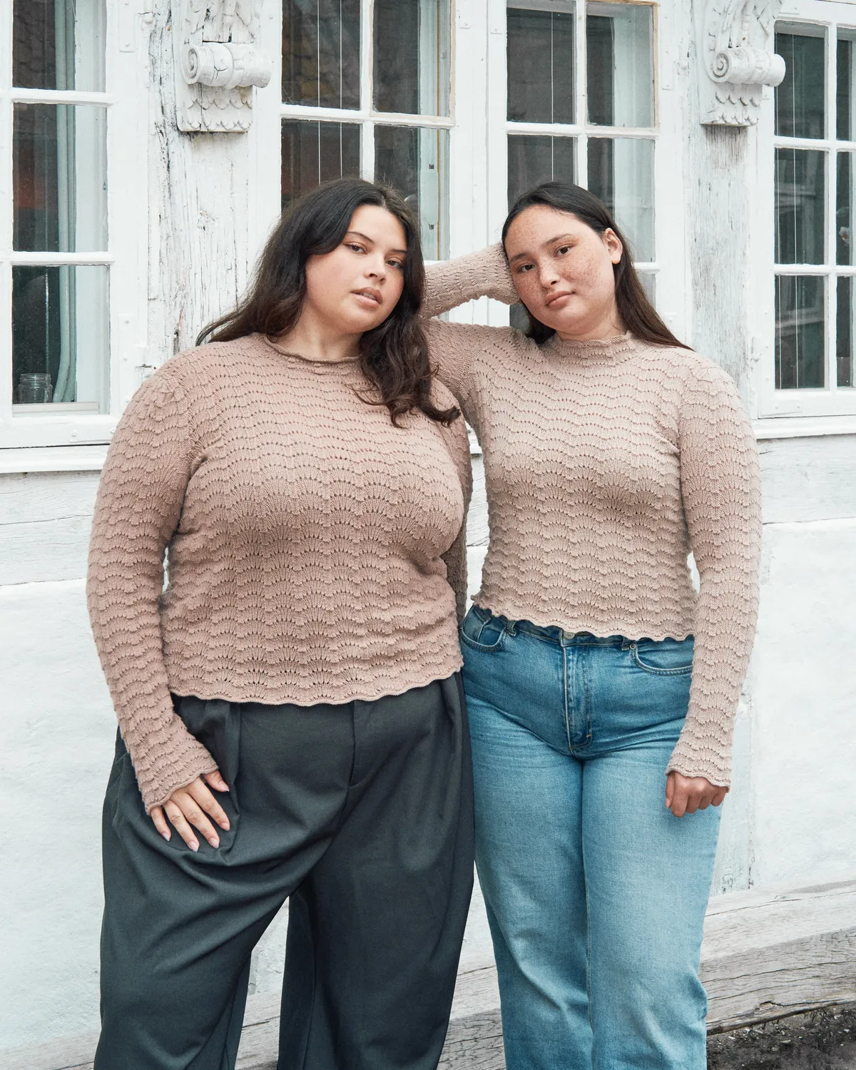 Knitting for Olive Barbroe Blouse Strickanleitung Deutsch Lochmuster