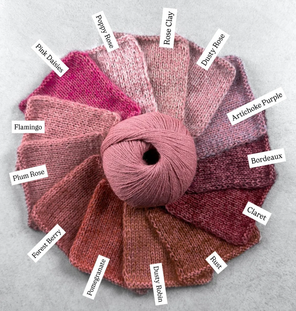 Knitting for Olive Merino Wild Berries Wolle 50g Beerenton
