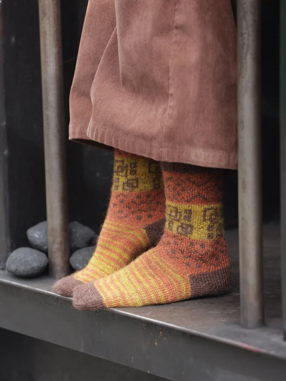John Arbon Pic'n'Vic Socken Strickkit Exmoor Sock