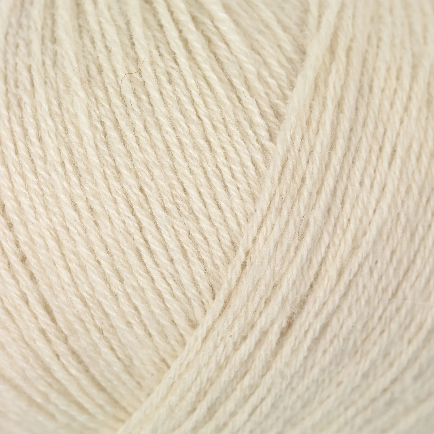 Knitting for Olive Merino Strickgarn Undyed Naturweiß 50g