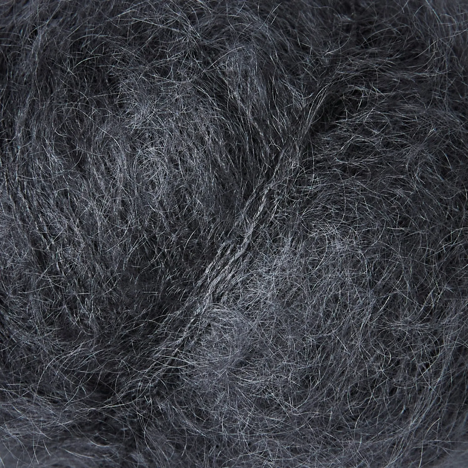 Knitting for Olive Soft Silk Mohair Midnight Blaugrau Flauschgarn