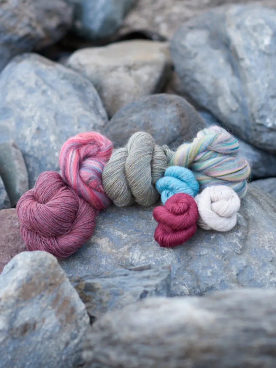 John Arbon Yarnadelic Kammzug Corriedale 100g Bunt