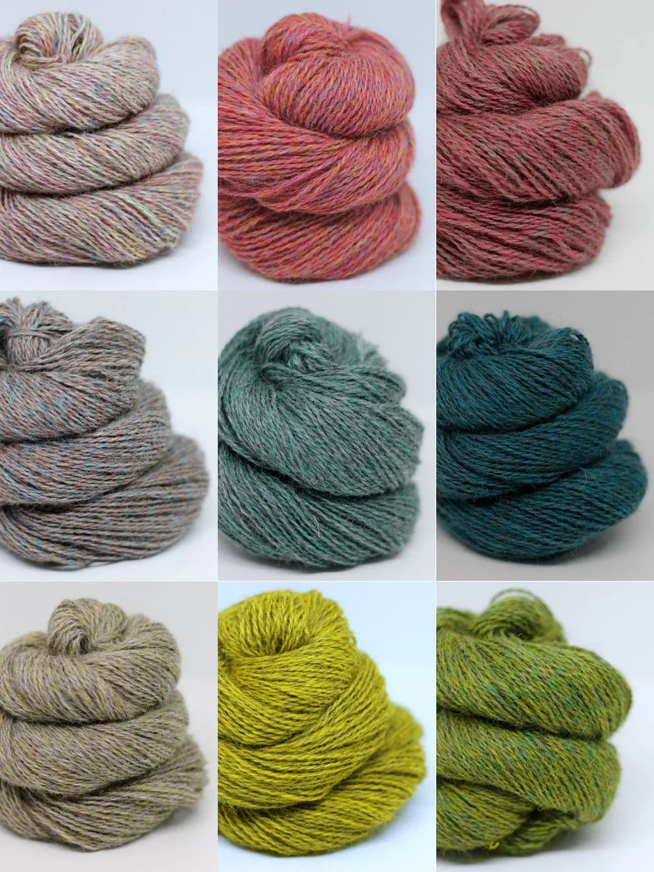 John Arbon Kemmick Tuch Strickkit Knit by Numbers DK