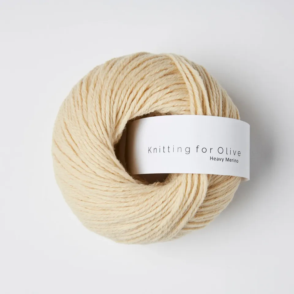 Knitting for Olive Heavy Merino Wolle Wheat warmbeige
